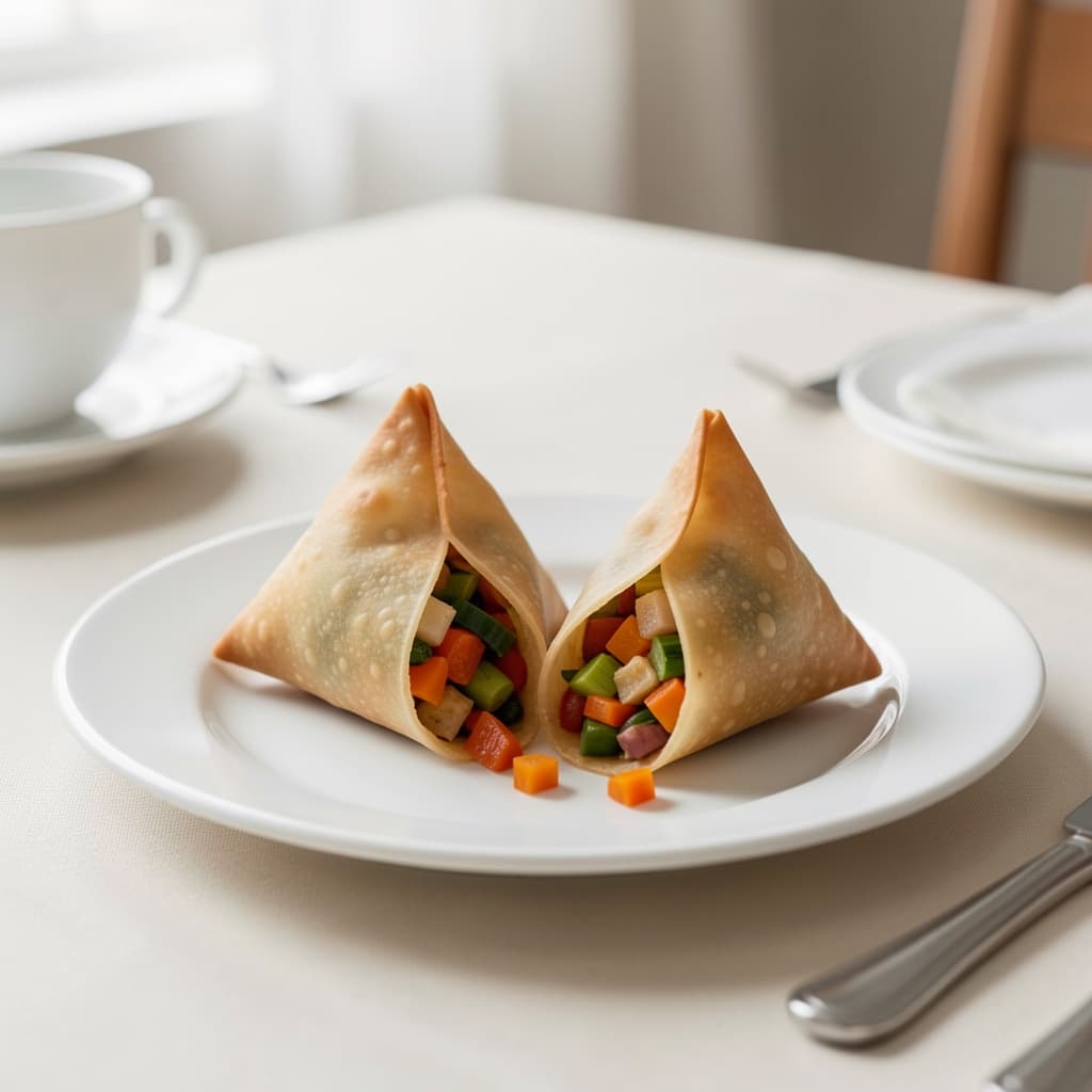 Vegetable Samosa (2 Pieces)